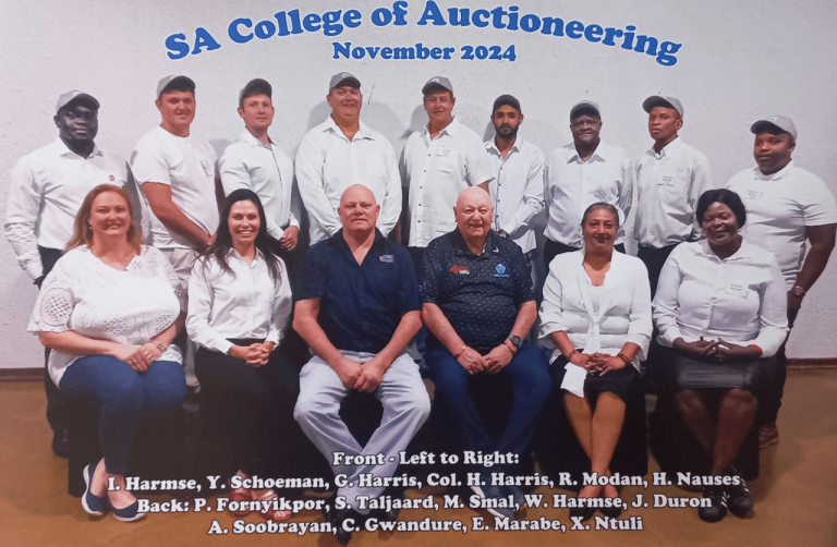 November 2024 Johannesburg class